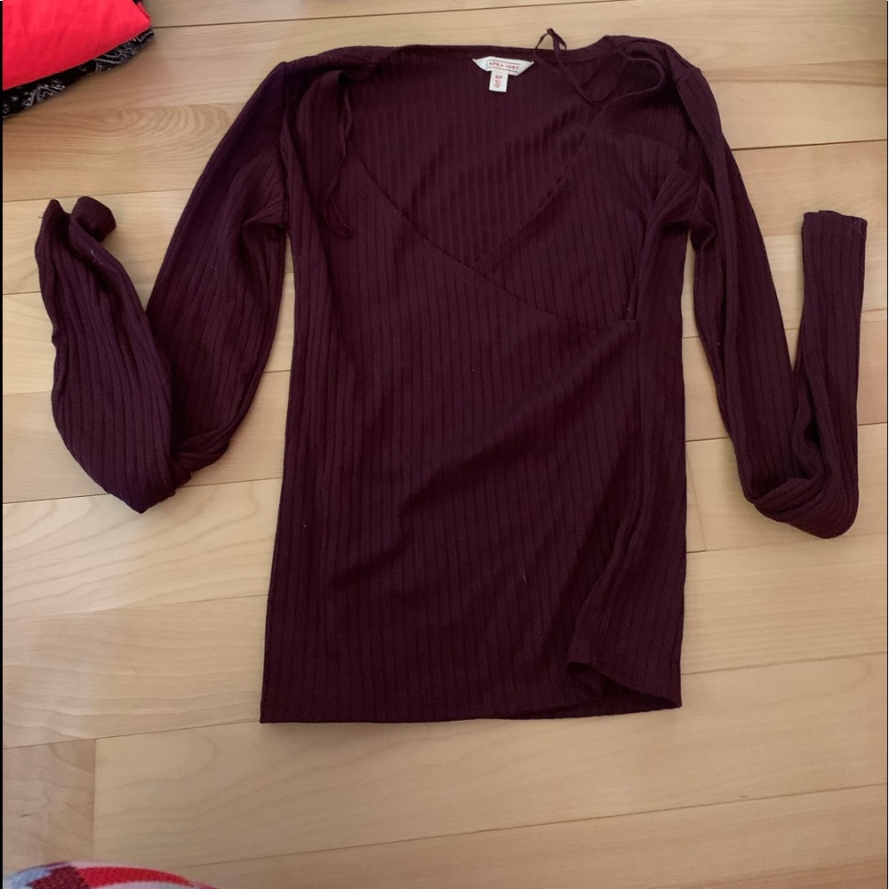 Maroon long sleeve